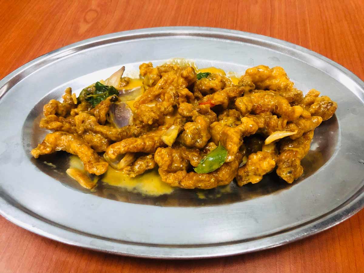 Xiang Cun Seafood Restaurant : Creamy Mantis Shrimp (虾蛄)